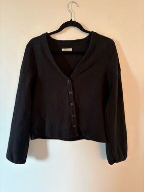 Madewell Black Knit Cardigan